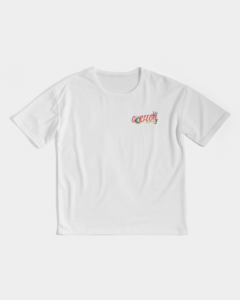 WHITE TEE (3) Men's Premium Heavyweight Tee