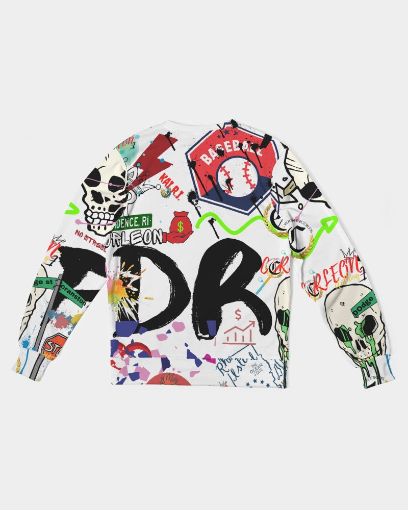 DRIP VIBES (1) Men's Classic French Terry Crewneck Pullover