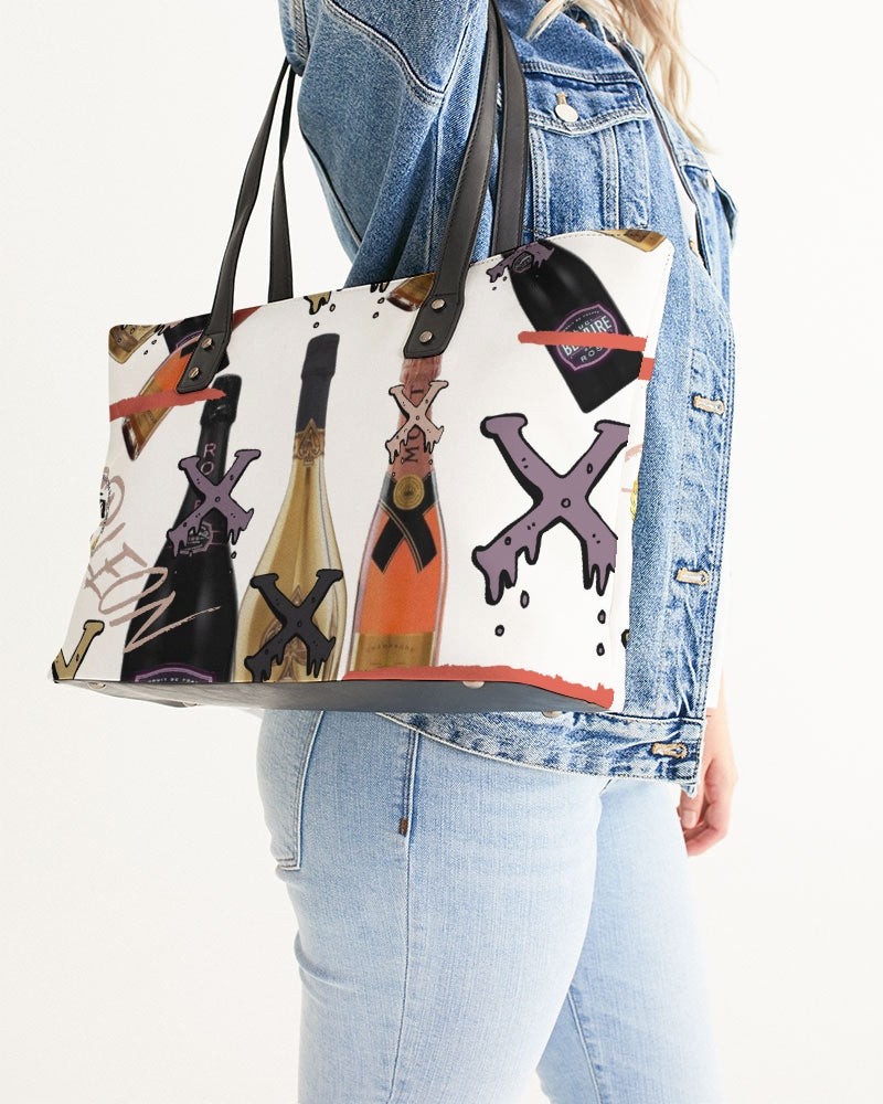 CHAMPAGNE DRIP Stylish Tote
