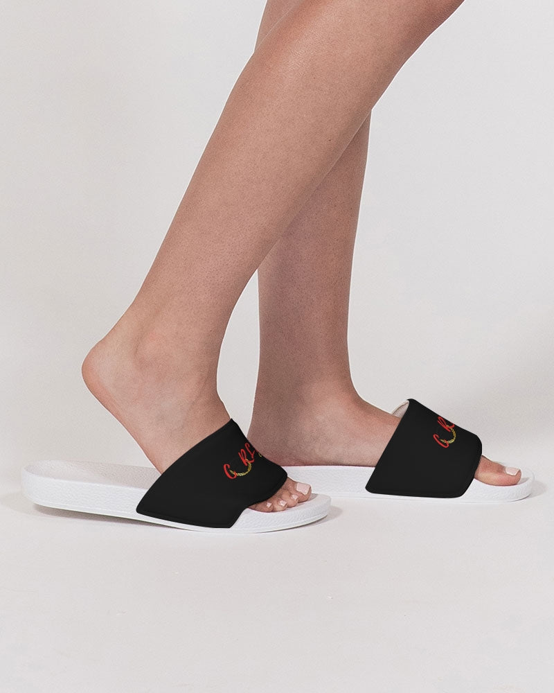 BLACK ON BLACK (1) Women's Slide Sandal