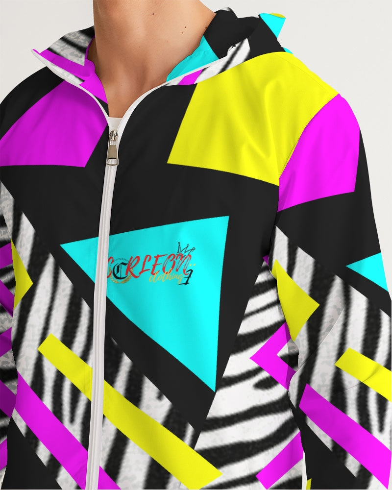 SUMMER VIBES (1) Men's Windbreaker