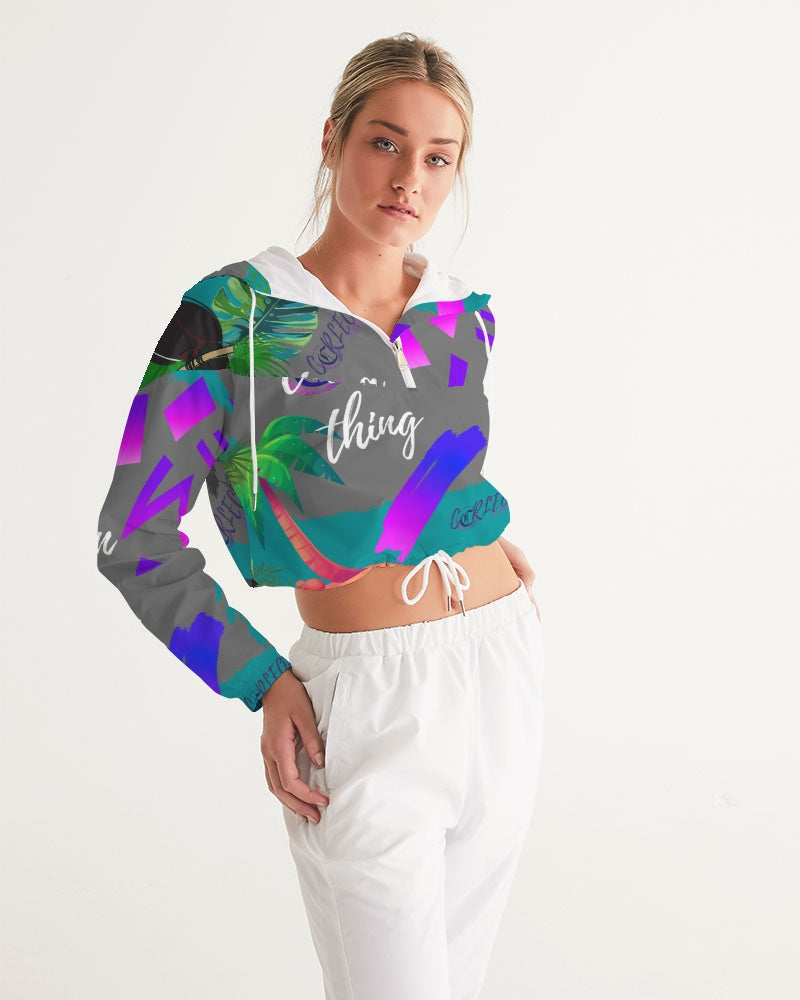 Wild Women's Cropped Windbreaker