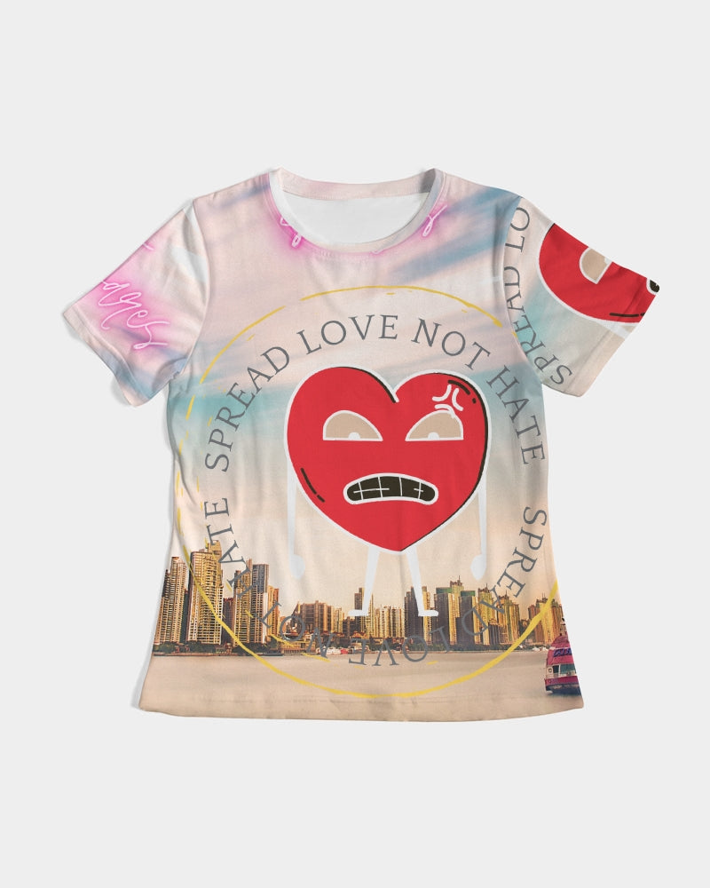 SPREAD LOVE NOT HATE SPREAD LOVE NOT HATE Women's Tee