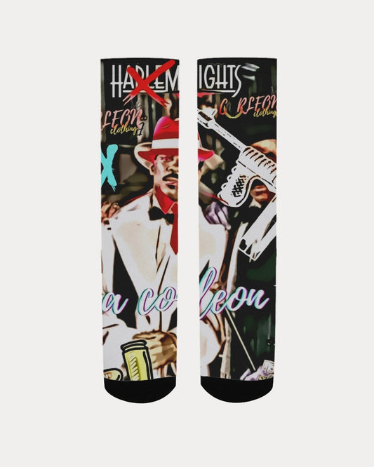 harlem nights  cartoon Men's Socks