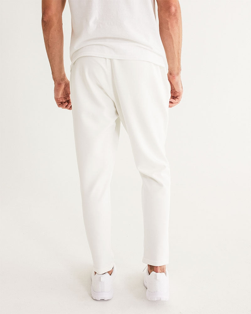 WHITE TEE (3) Men's Joggers