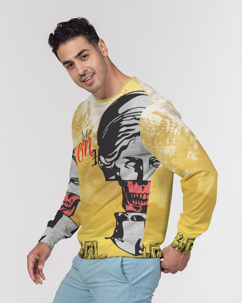 GOLD (1) Men's Classic French Terry Crewneck Pullover