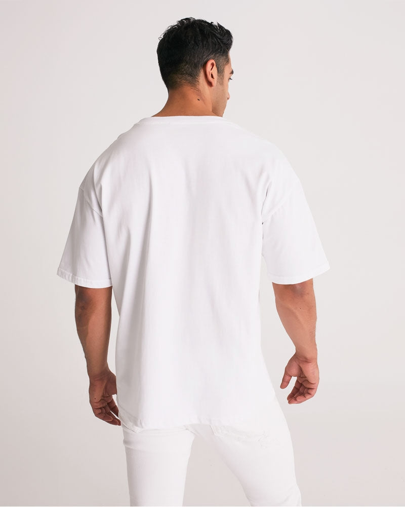 WHITE TEE (3) Men's Premium Heavyweight Tee