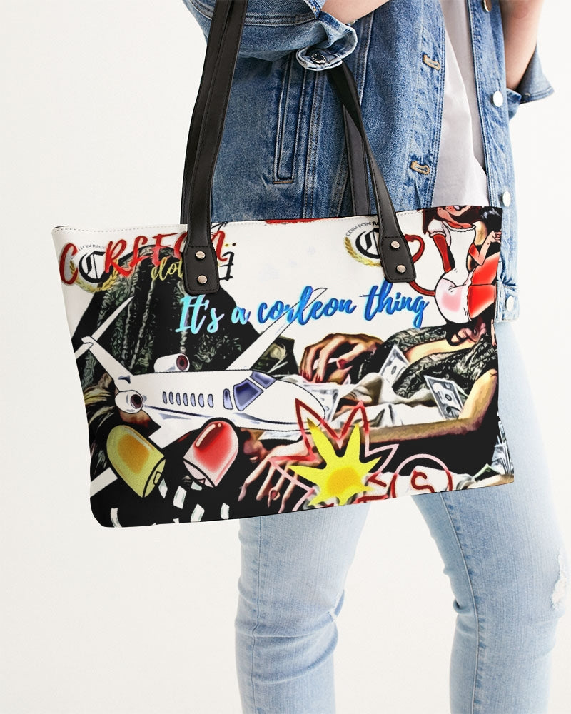 blow cartoon Stylish Tote