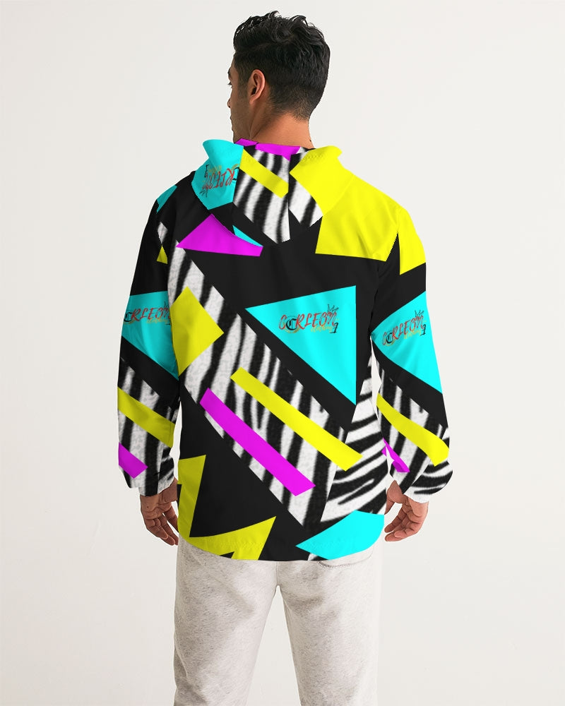 SUMMER VIBES (1) Men's Windbreaker