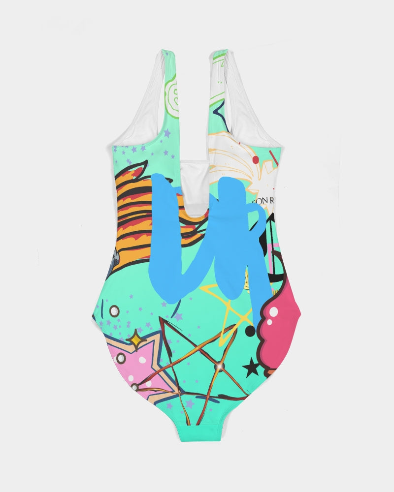 DR P (5) Women's One-Piece Swimsuit