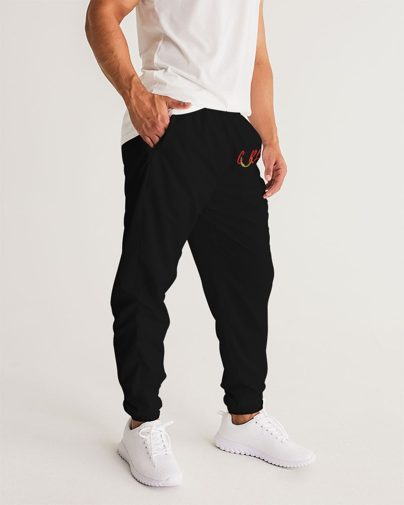 BLACK ON BLACK (1) Men's Track Pants