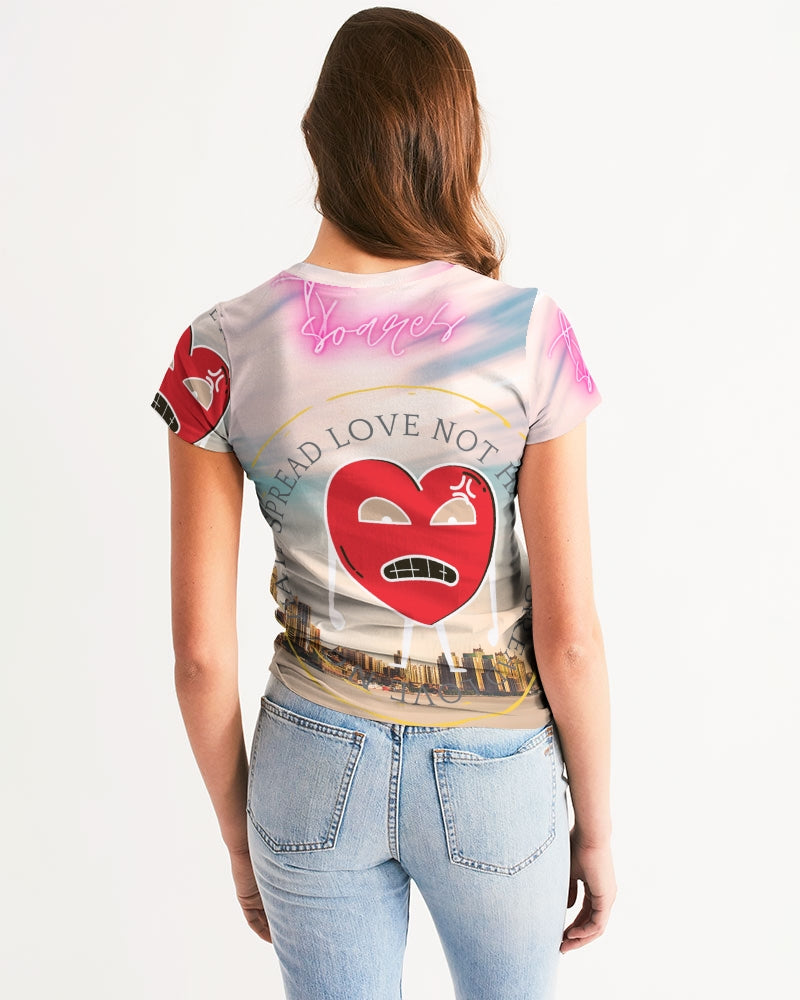 SPREAD LOVE NOT HATE SPREAD LOVE NOT HATE Women's Tee