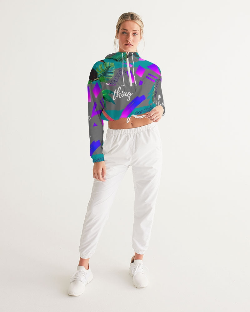 Wild Women's Cropped Windbreaker