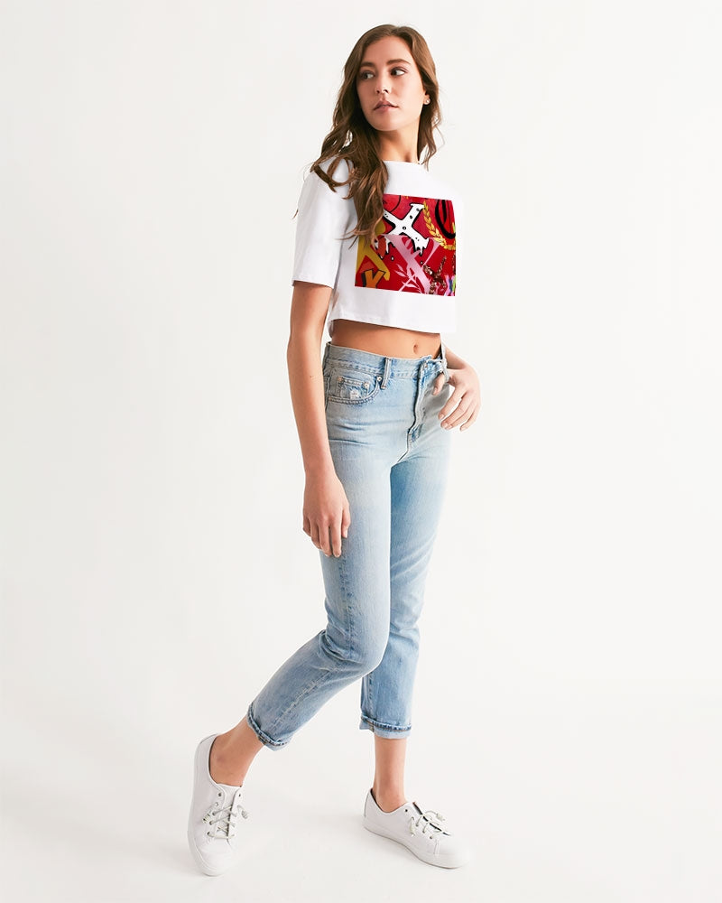 Untitled design (2) Women's Cropped Tee