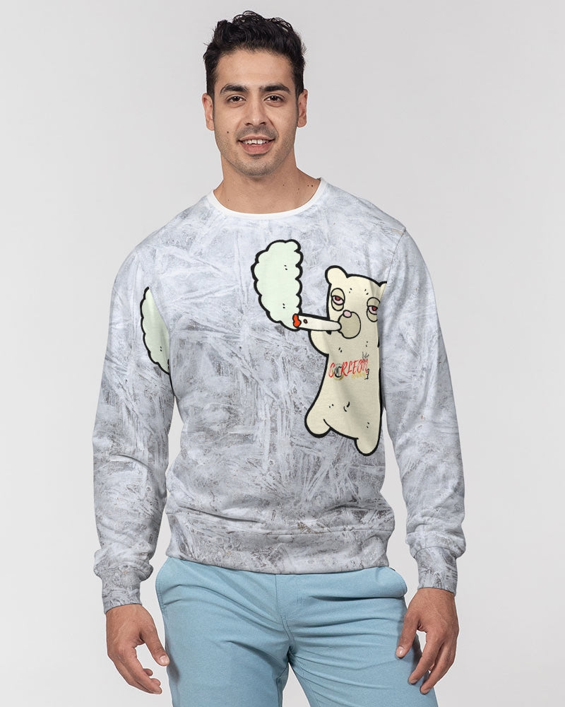 good smoke (2) Men's Classic French Terry Crewneck Pullover