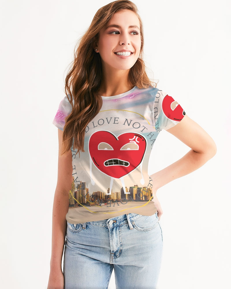 SPREAD LOVE NOT HATE SPREAD LOVE NOT HATE Women's Tee