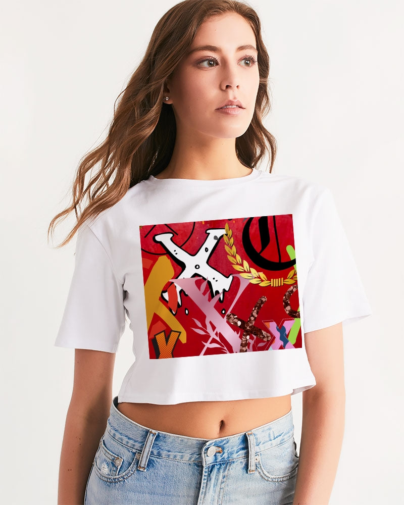 Untitled design (2) Women's Cropped Tee