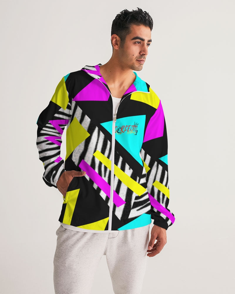 SUMMER VIBES (1) Men's Windbreaker